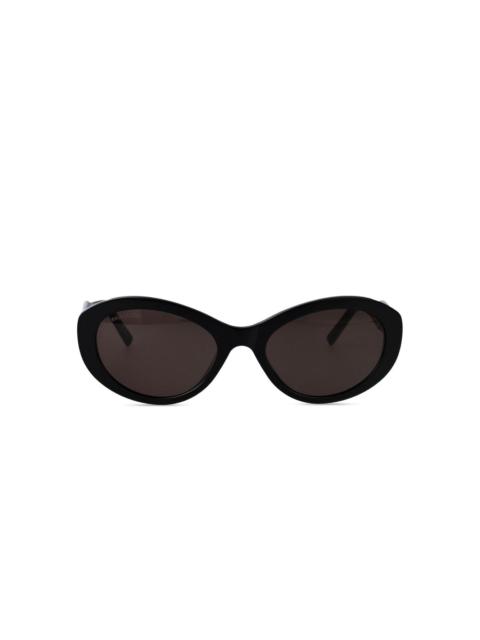 BALENCIAGA oval-frame sunglasses