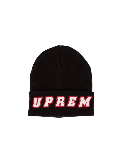 Supreme Felt Logo Beanie 'Black'