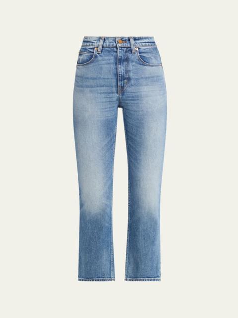JAMIE HALLER The Kenickie Kickflare Crop Jeans