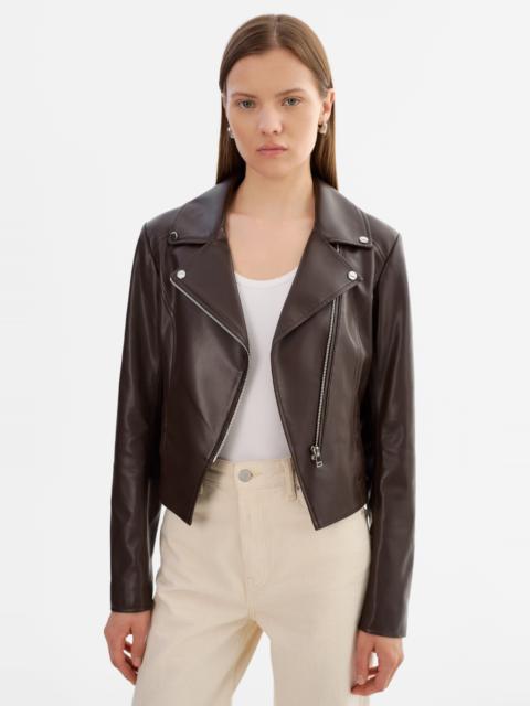 LAMARQUE PASCALE | Fitted Faux Leather Jacket