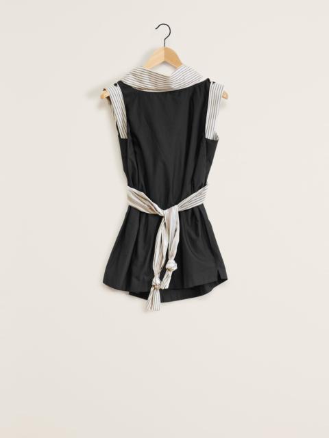 Lemaire SLEEVELESS KNOTTED TOP