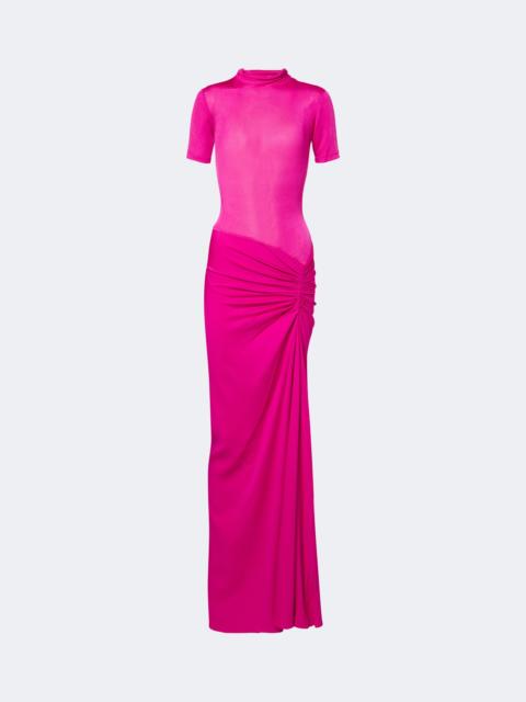 CHRISTOPHER ESBER Fusion ruched gown