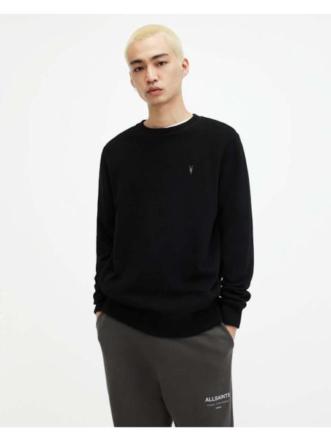 ALLSAINTS RAVEN CREW NECK RAMSKULL SWEATSHIRT