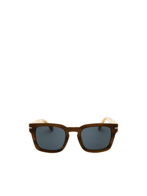 BOSS rectangle-frame sunglasses