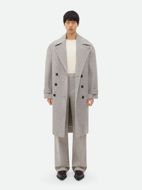 Bottega Veneta Wool And Cotton Coat