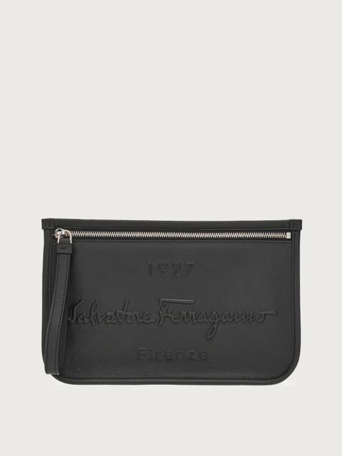 FERRAGAMO 1927 SIGNATURE POUCH