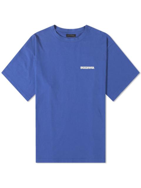 BALENCIAGA Balenciaga Reverse Back Logo Tee