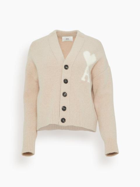 Off White ADC Cardigan in Powder Pink/Ivory