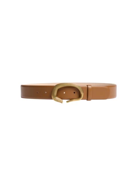 KHAITE Churro Belt - Antique Gold (35MM) brown