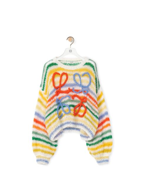Loewe Stripe sweater in mohair