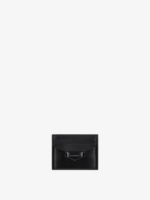 Givenchy ANTIGONA CARD HOLDER IN BOX LEATHER