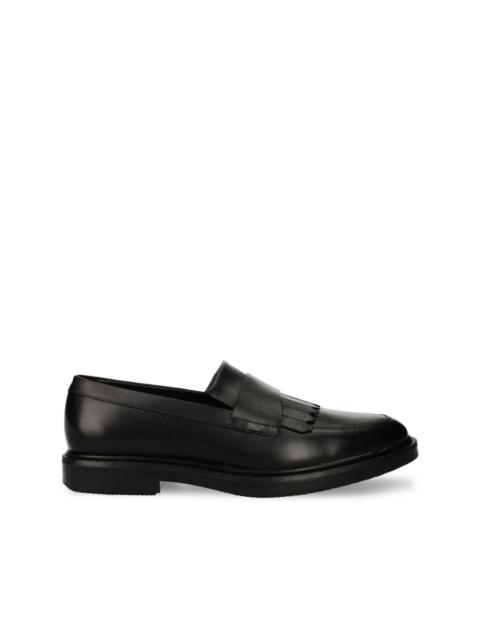 BOSS fringed loafers