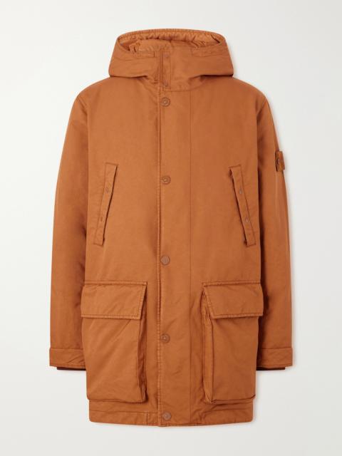 Stone Island STONE ISLAND GHOST Garment-Dyed Shell Down Parka