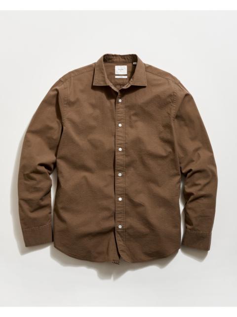Billy Reid Seersucker Cedar Shirt
