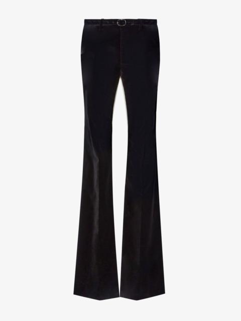 Marie Tuxedo Pant in Velvet Suiting