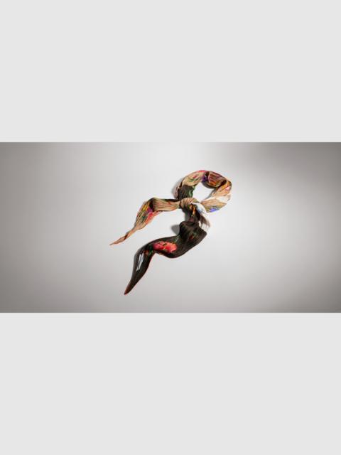 GUCCI Printed silk shawl