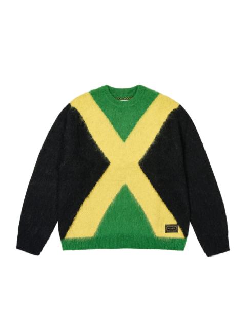 PALACE HAIRY FLAG KNIT JAMAICA
