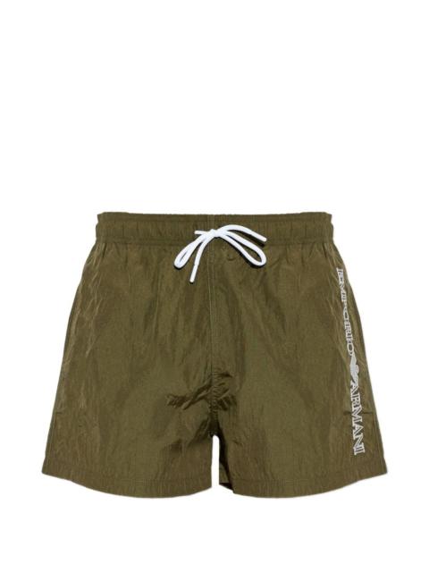 EMPORIO ARMANI logo swimwear shorts