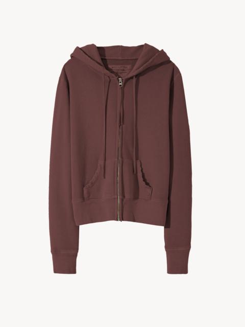 NILI LOTAN CALLIE ZIP UP HOODIE