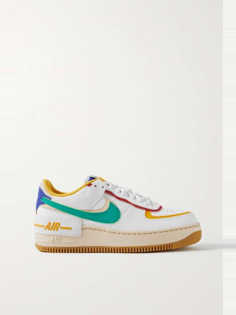 Nike Air Force 1 Shadow leather sneakers