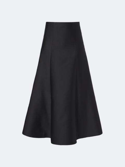 ROLAND MOURET Taffeta midi skirt