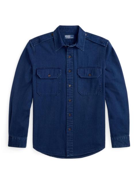 Polo Ralph Lauren Men's Cotton Denim Button-Front Shirt - Indigo