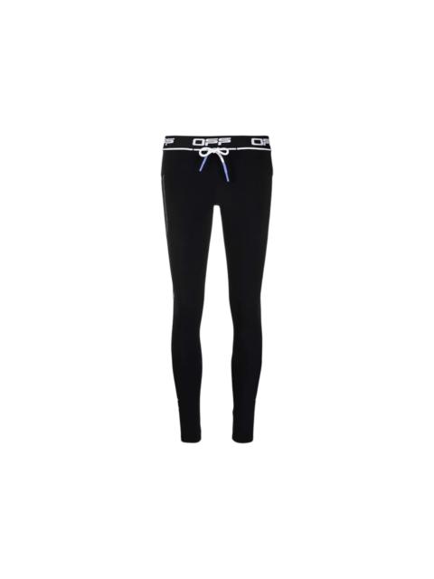 Off-White OFF-WHITE Active Logo Leggings Black/White