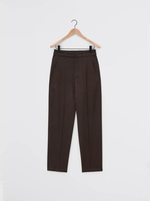 Lemaire BELTED SOFT TAILORED PANTS