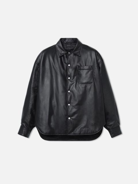 LEATHER SCOUT OVERSHIRT