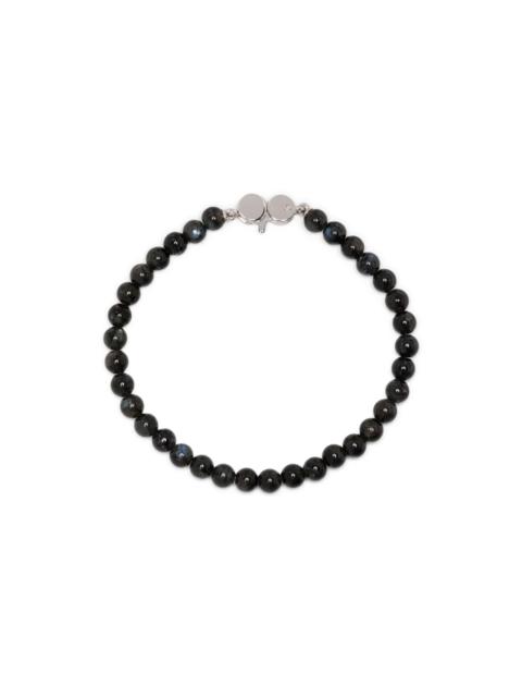 TOM WOOD larvikite sterling-silver bracelet