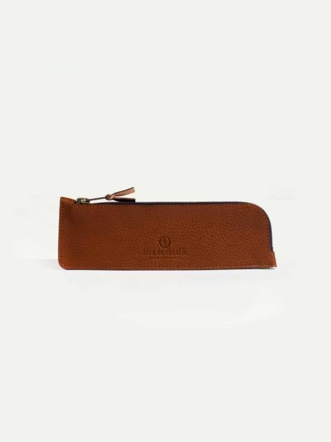 Bleu de Chauffe CANYON PENCIL CASE  -  AMBER BROWN