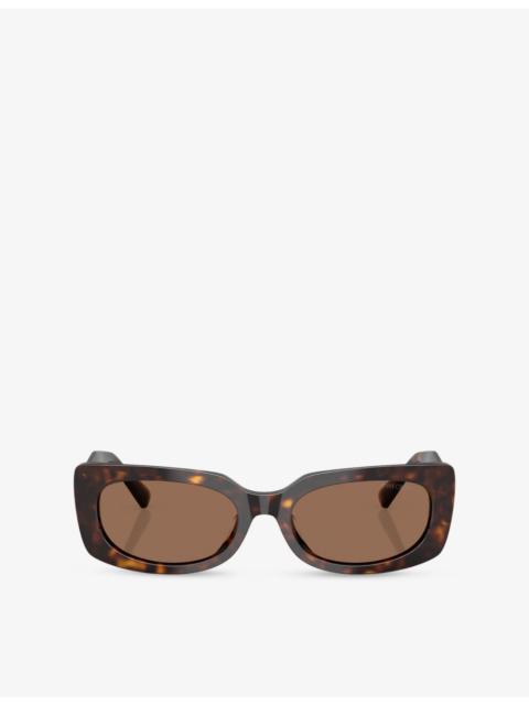 JIMMY CHOO JC5029U Tortoiseshell Acetate Sunglasses