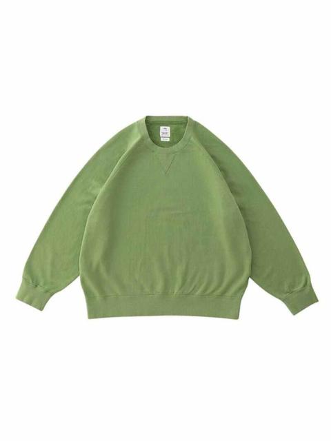 visvim AMPLUS CREW L/S W (C/WS) LT.GREEN