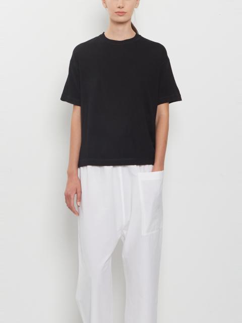 SOFIE D'HOORE Marta Ultrafine Merino S/S T-Shirt — Black