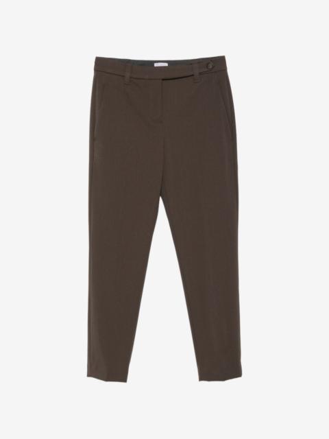 Brunello Cucinelli belt-loop trousers
