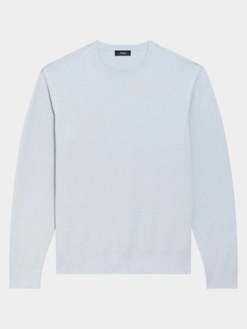 Theory Men's Riland Jacquard Crewneck Sweater