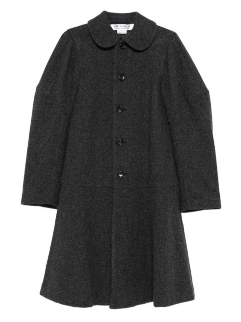 Comme des Garçons Comme des Garçons wool single-breasted coat