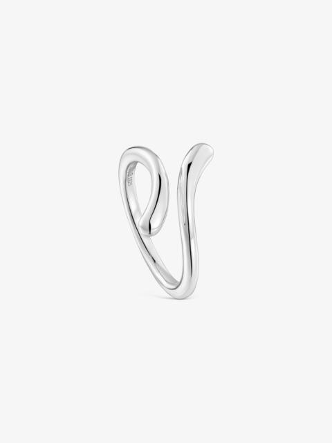 TOUS Silver open Ring TOUS Motifs