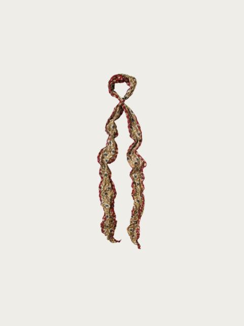 Kapital WASHER Silk MOGA Scarf (CALICO) - Yellow