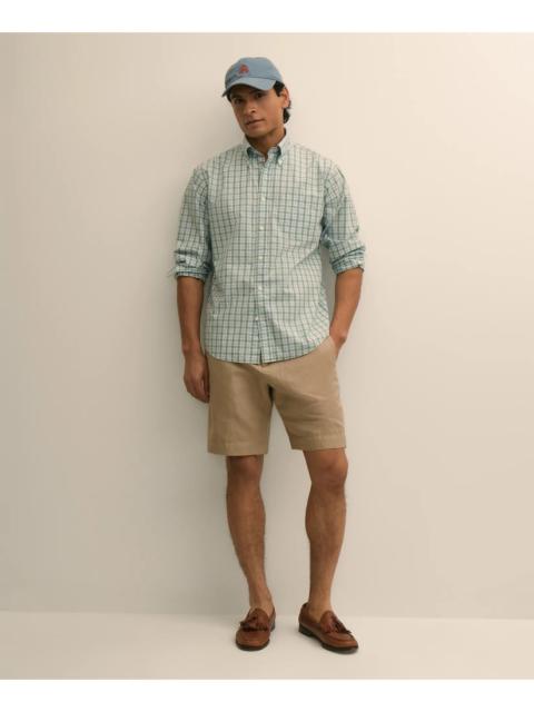 Brooks Brothers The 9" Linen-Cotton Shorts