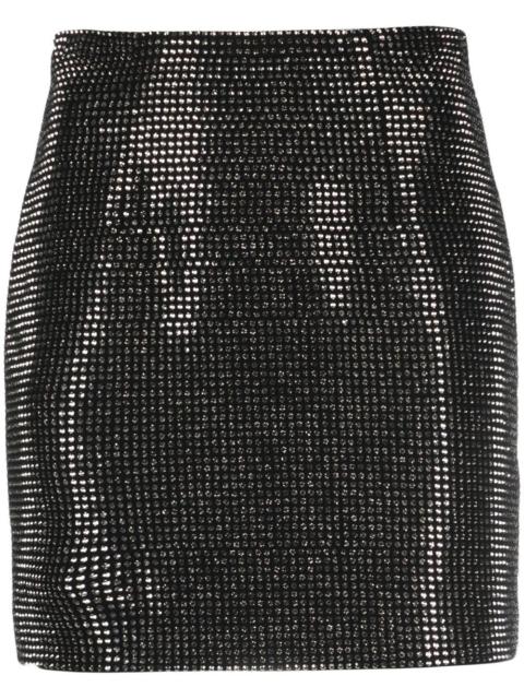 ROLAND MOURET sequin mini skirt