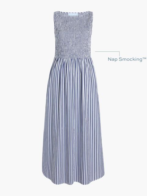 Hill House Home The Cosima Nap Dress - Navy Stripe