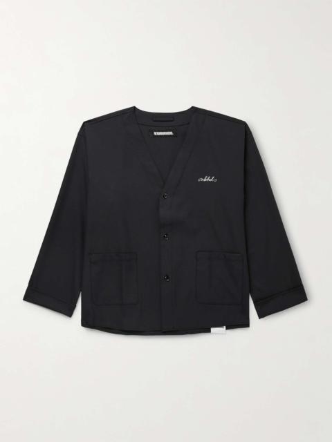 Logo-Embroidered Twill Shirt