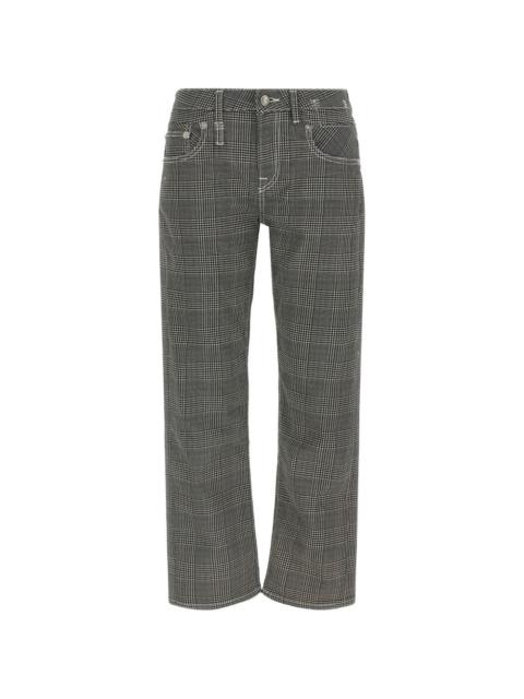 R13 Prince Of Wales buttoned trousers