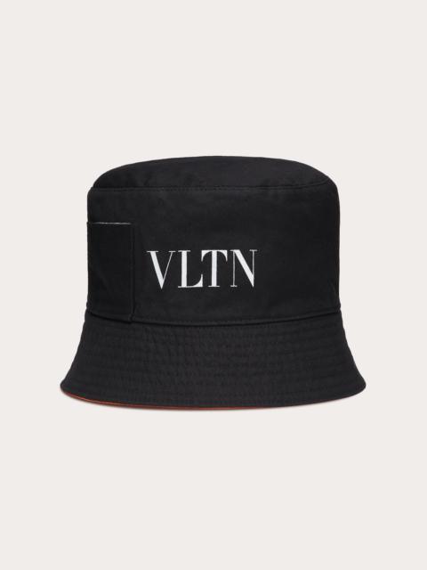 Valentino VLTN reversible nylon and cotton bucket hat