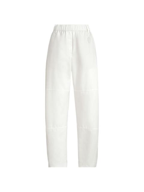 Brunello Cucinelli logo elastic-waistband trousers
