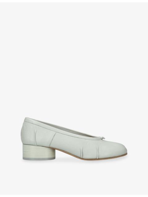 Maison Margiela Tabi Ballerina 30 Leather Pumps