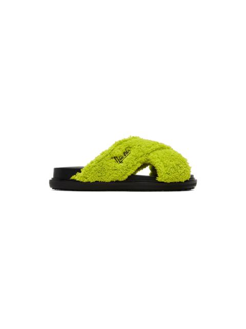 Marni Green Fussbett Sandals