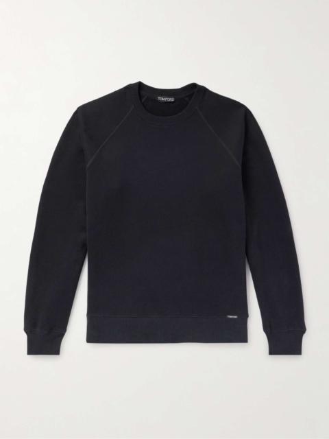 TOM FORD Cotton-Blend Jersey Sweatshirt