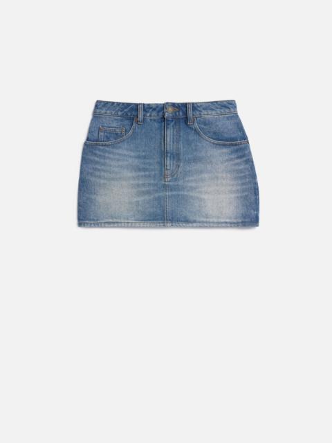 Denim Mini Skirt